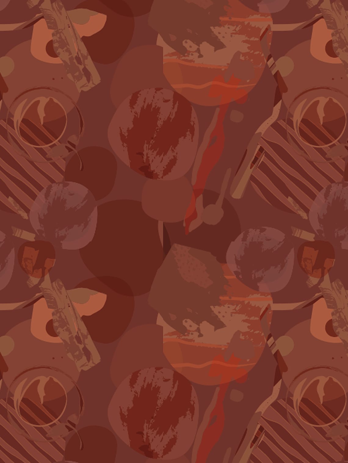 chocolate flavour pattern