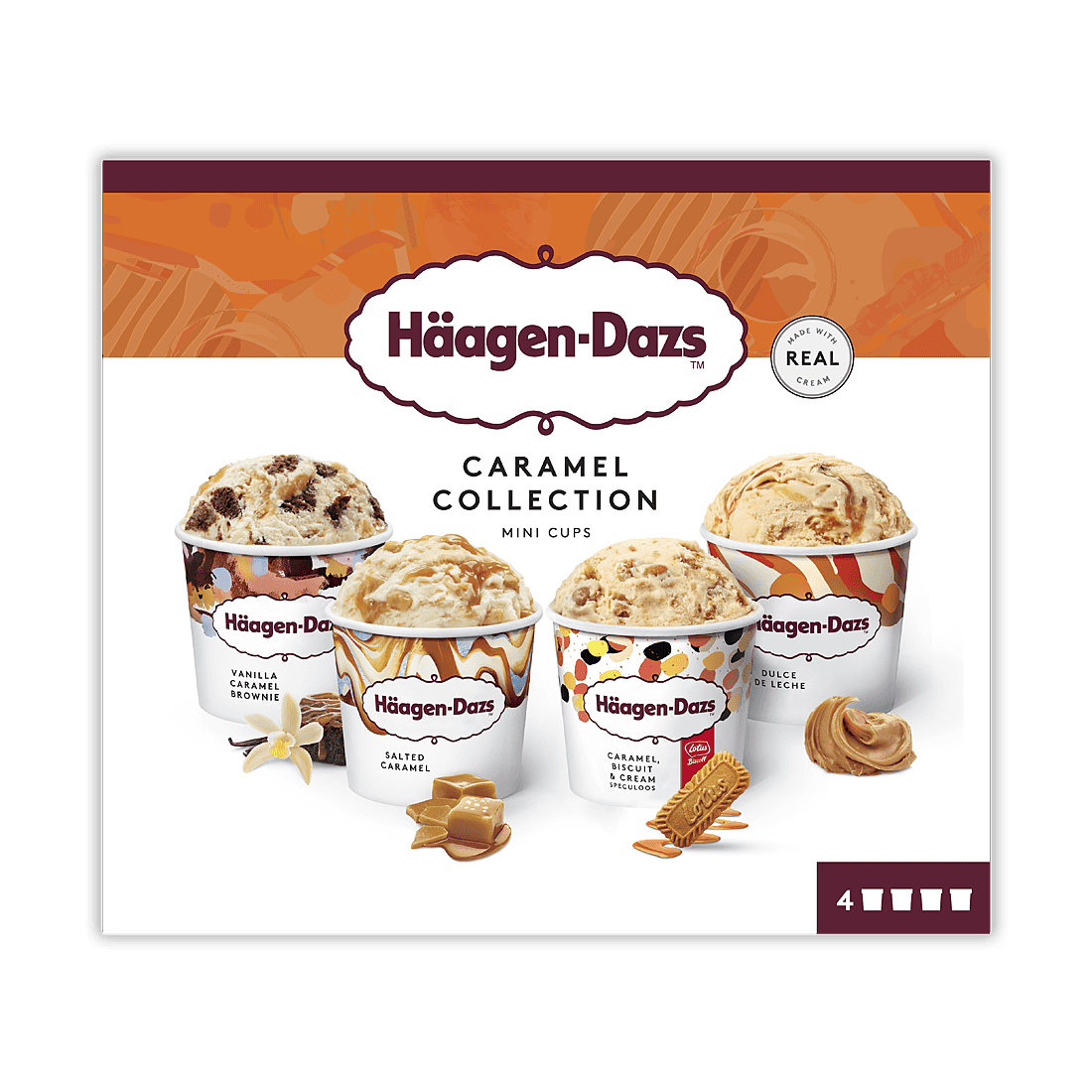 Caramel collection minicup multipack