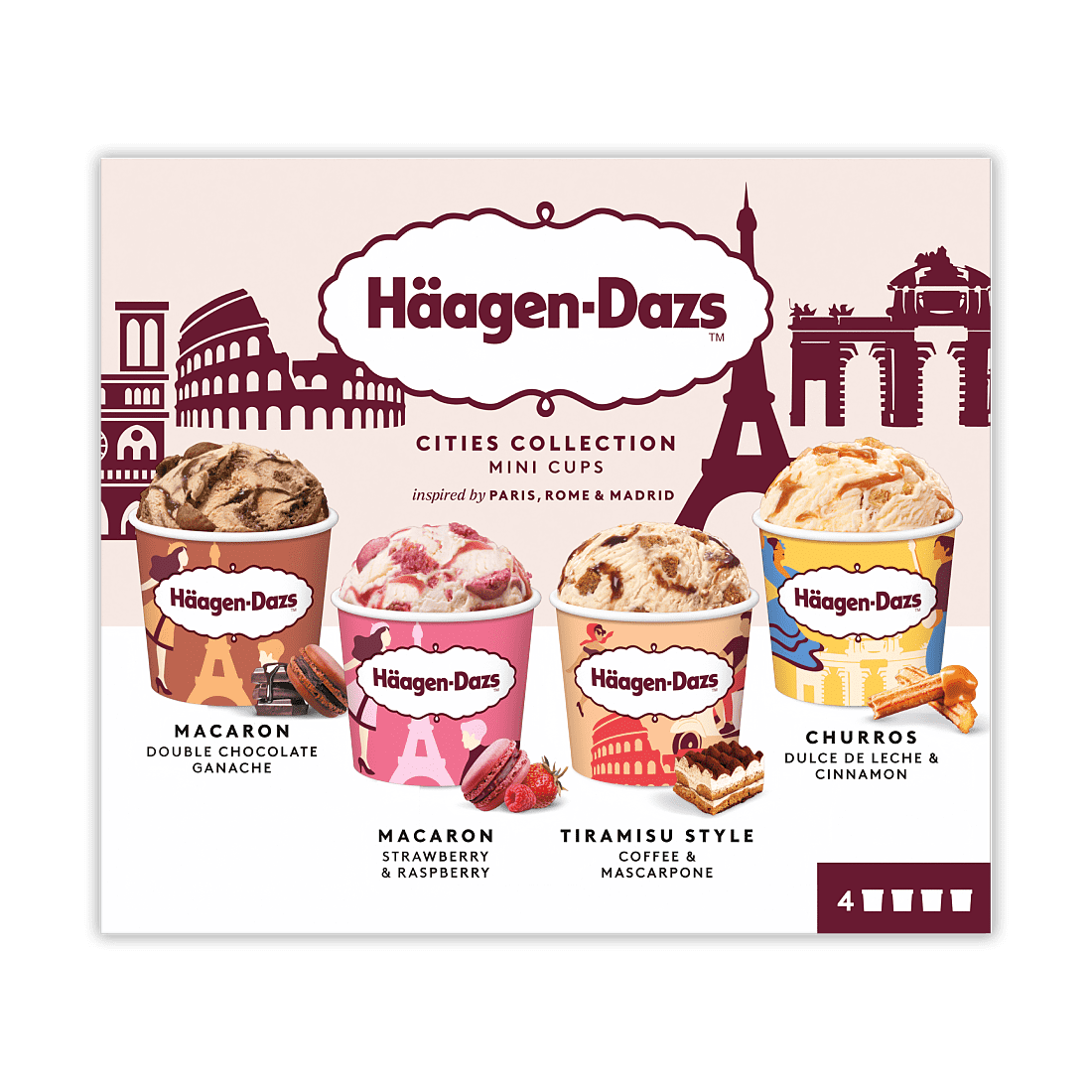 Cities Collection Minicup Multipack