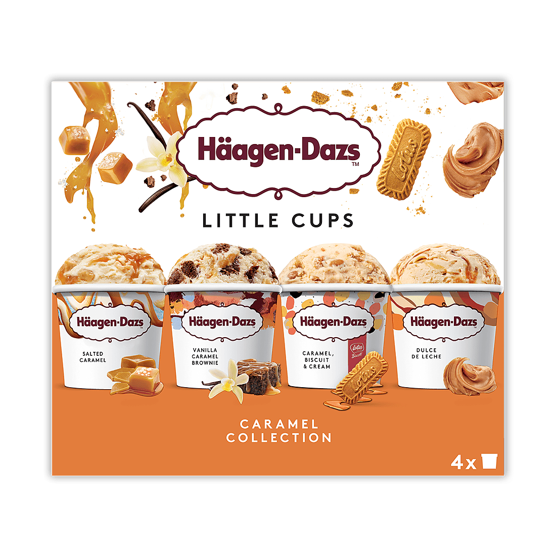 Little Cups Caramel Minicup Multipack