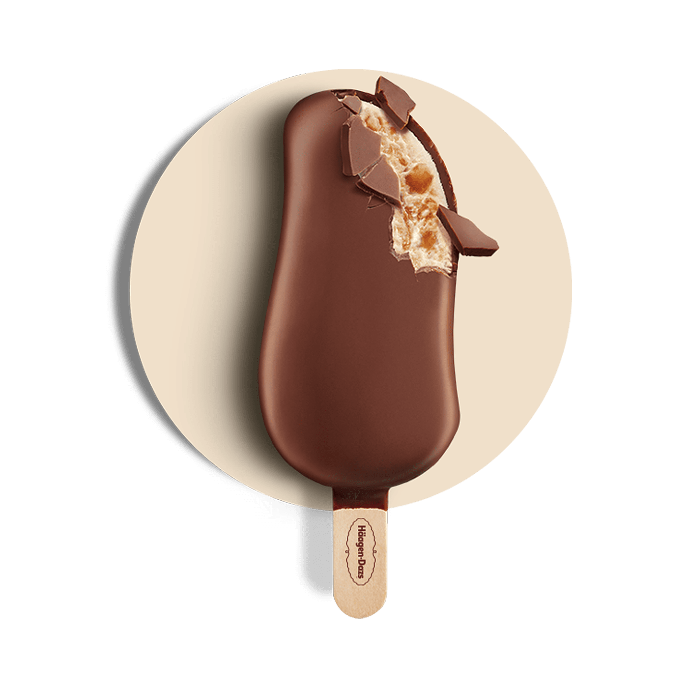 Macadamia Nut Brittle Ice Cream Stickbar - Häagen-Dazs IN