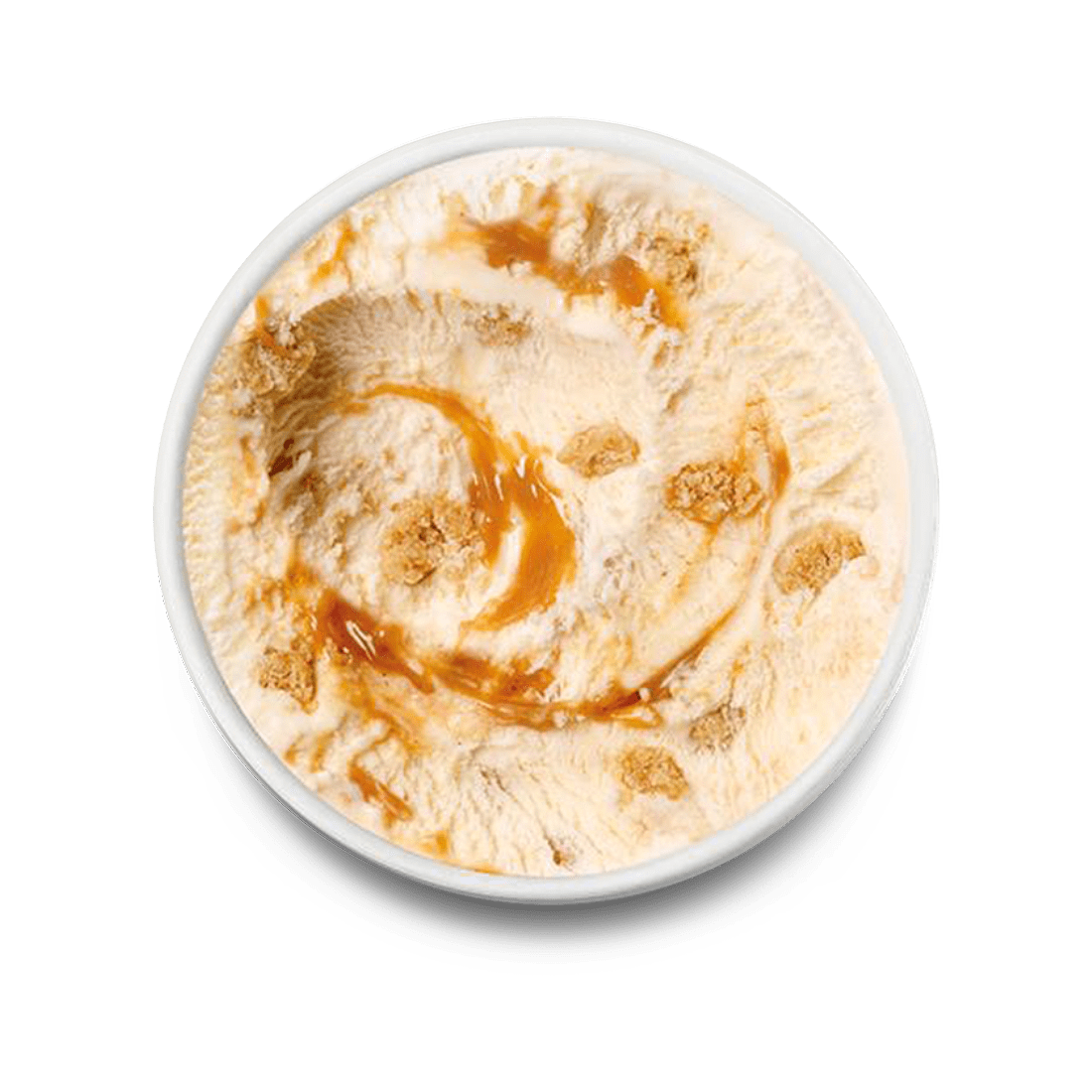 HD Churros ice cream lid off