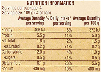 Refried Beans nutri