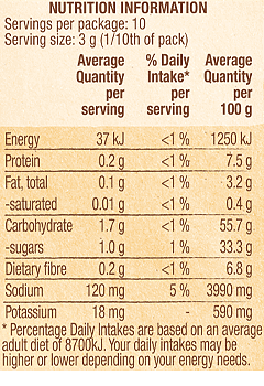 Taco Reduced salt spice mix