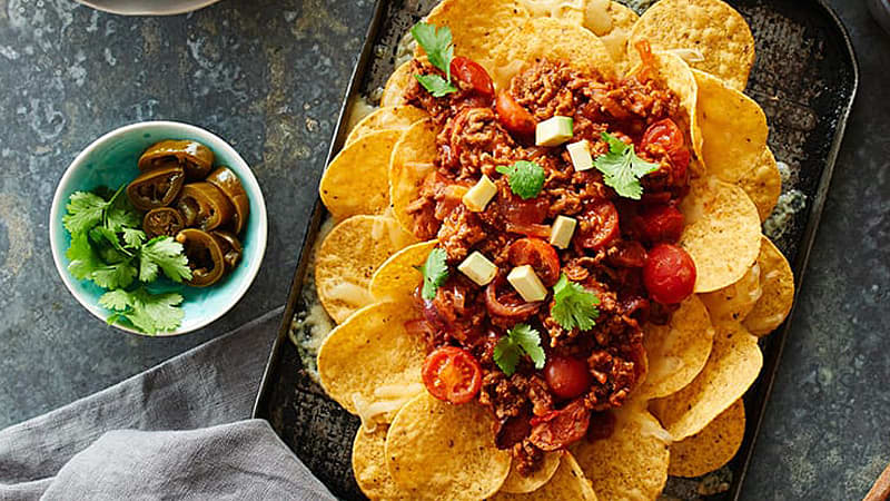 Beef and Chorizo Nachos - Mexican Recipes - Old El Paso AU