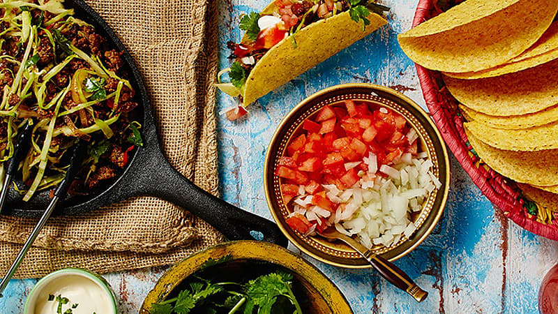 Chapas Style Beef Tacos - Mexican Recipes - Old El Paso AU