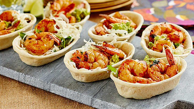 Prawn and Avocado Tacos - Mexican Recipes - Old El Paso AU