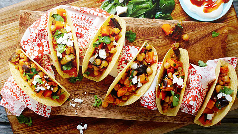 Quick & Easy Classic Vegetarian Tacos Recipe