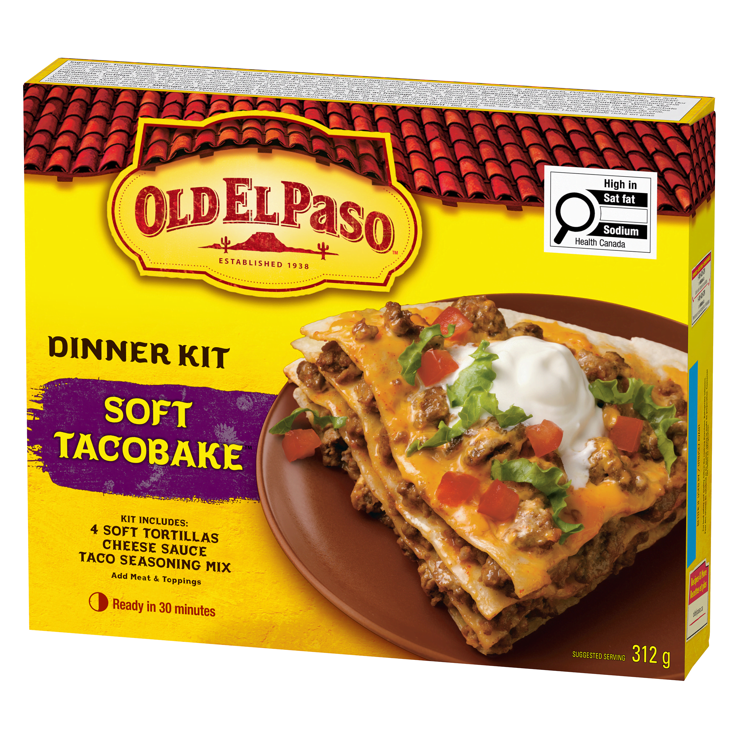 Soft Taco Bake Dinner Kit