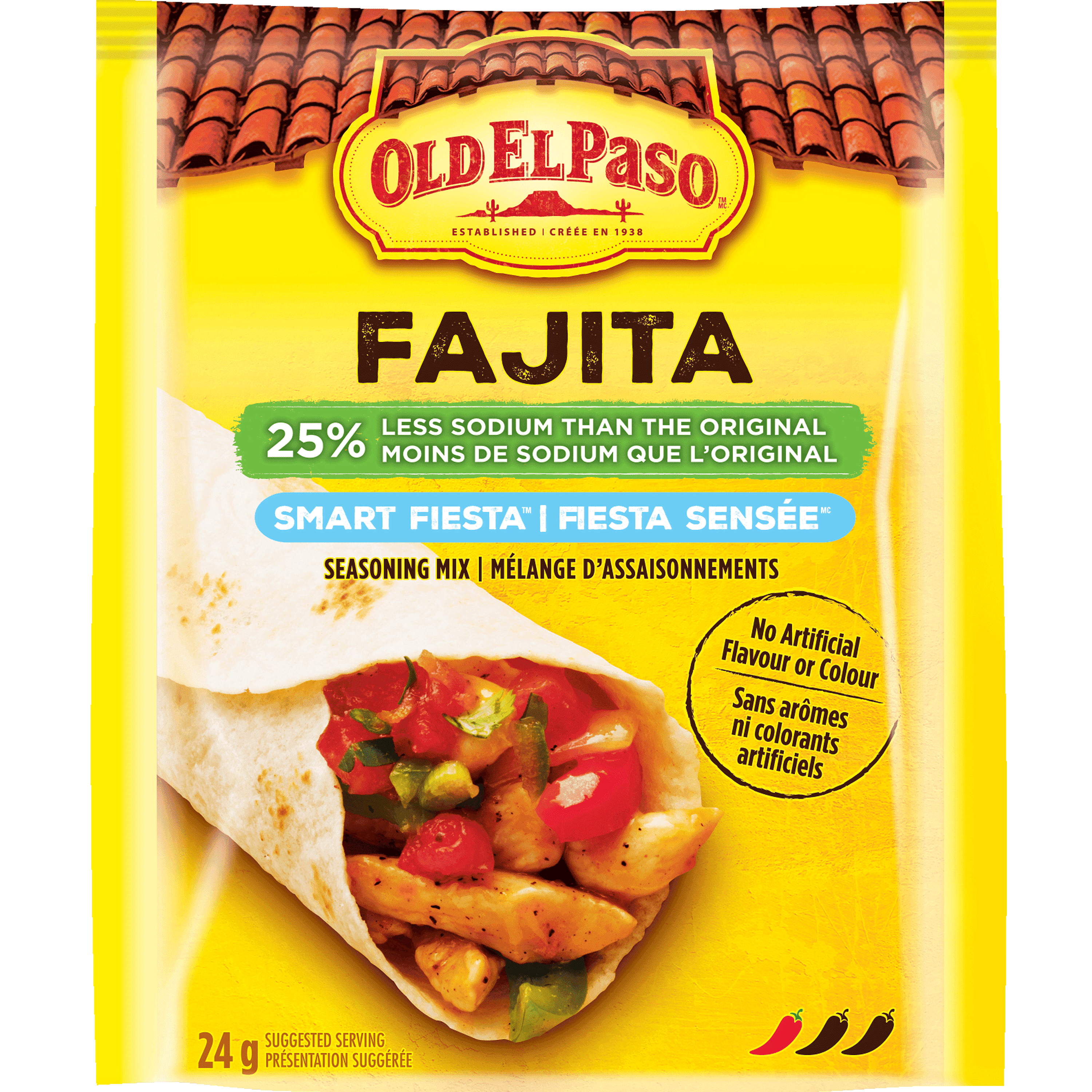 Smart Fiesta Less Sodium Fajita Seasoning Mix