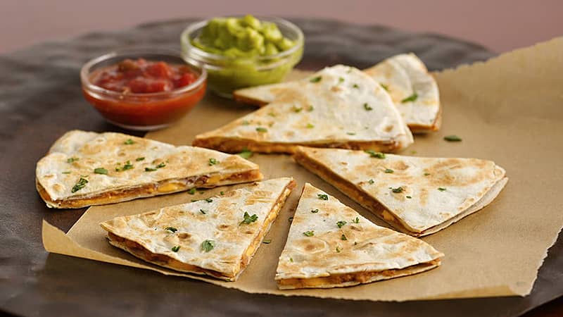 Bean & Cheese Quesadillas
