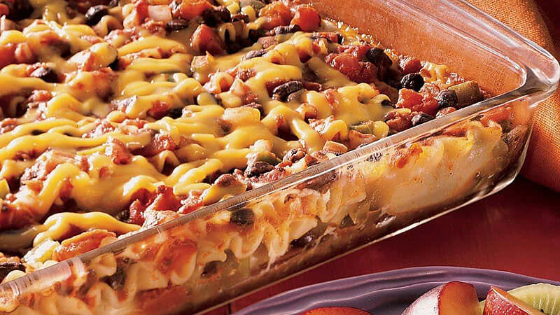 Lasagne Aux Haricots Noirs Facile À Faire