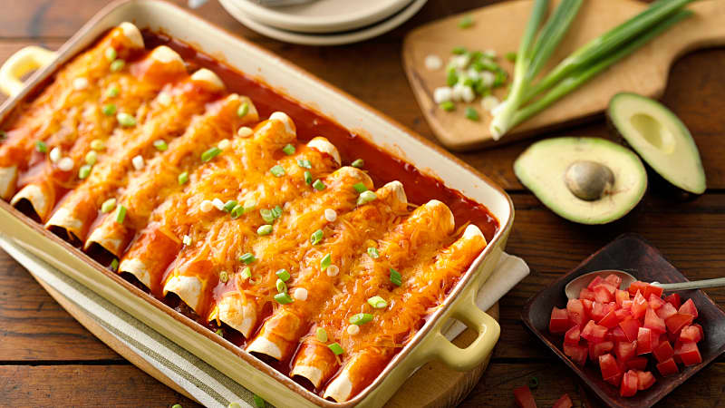 Easy Ground Beef Enchiladas - Old El Paso