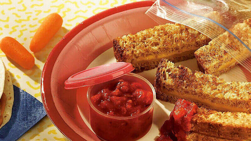 Make-Ahead Grilled Cheese and Salsa Recipe - Old El Paso