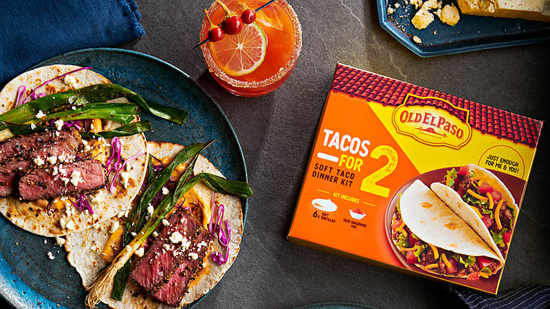 Sesame Steak & Charred Green Onion Tacos Recipe - Old El Paso