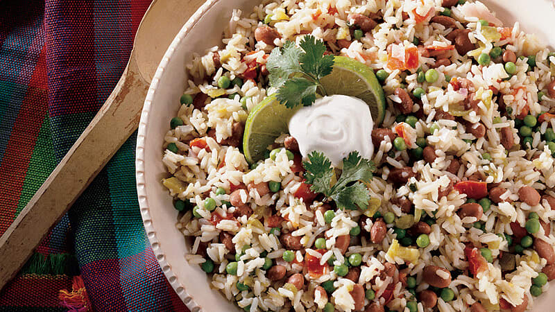 Sweet and Spicy Beans and Rice