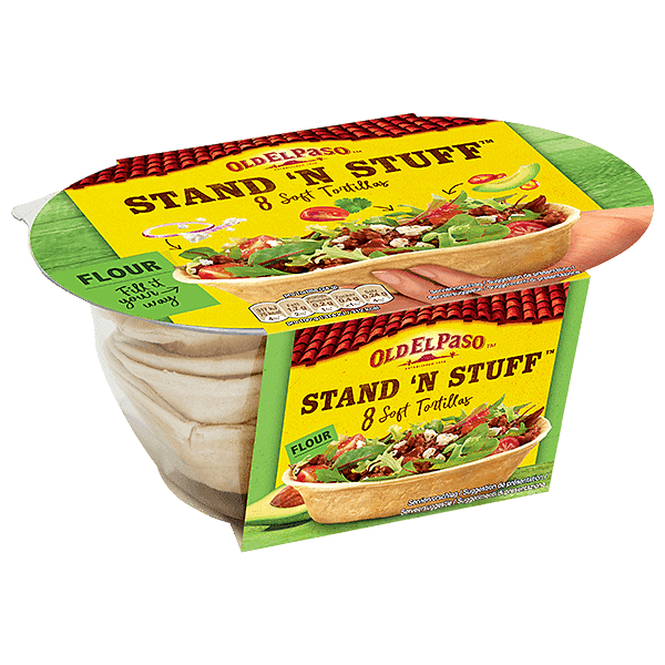 8er-Pack Old El Paso Stand N Stuff Tortillas