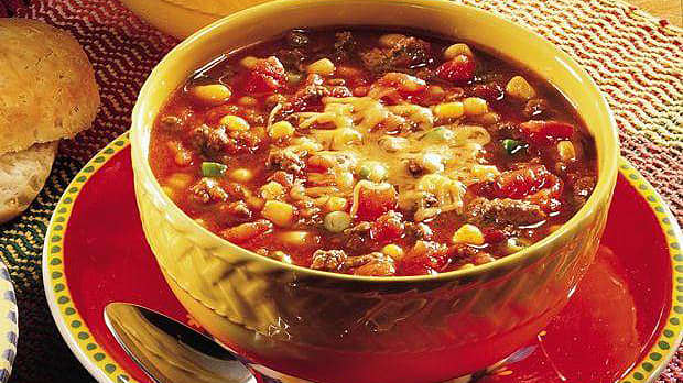 Succulente soupe aux tacos