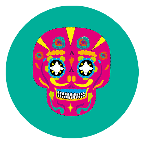 Colourful masks