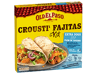 kit pour crousti fajitas extra doux