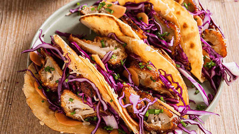 Vegan Cauliflower Birria Tacos