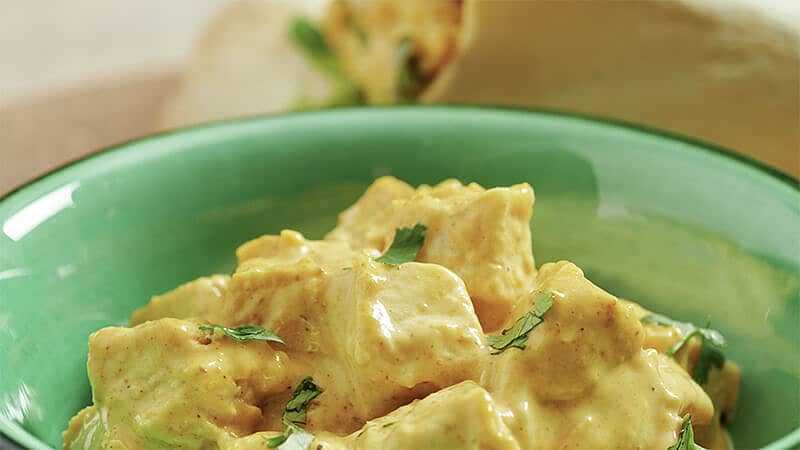 Curried Chicken Salad Pockets