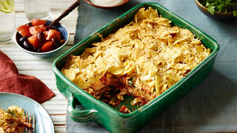 Chicken Enchilada Lasagne