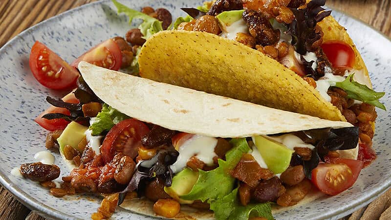 Lentil and Bean Tacos - Mexican Recipes - Old El Paso