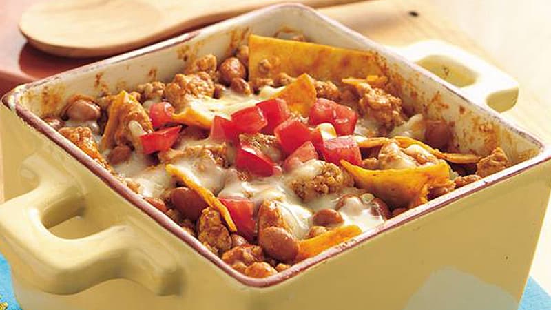 Pork & Beans Casserole Recipe - Mexican Recipes - Old El Paso