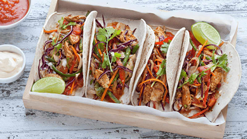 Asian-Style Gluten Free Chicken Fajitas Recipe - Old El Paso
