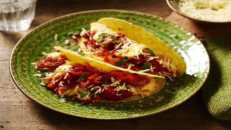 Huevos Rancheros Tacos - Recipe - Old El Paso