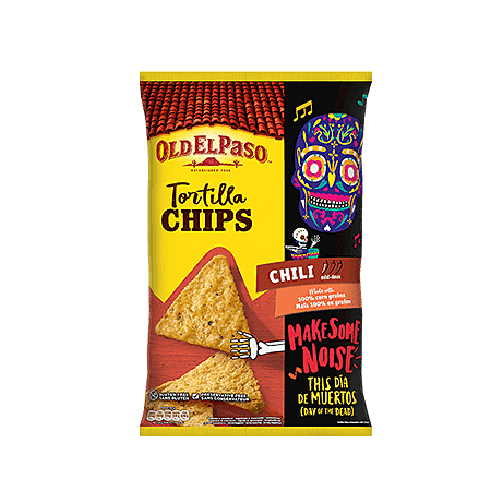 Crunchy Tortilla Chips Chili