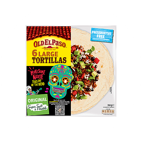 6 LARGE Tortillas Super Soft ORIGINAL