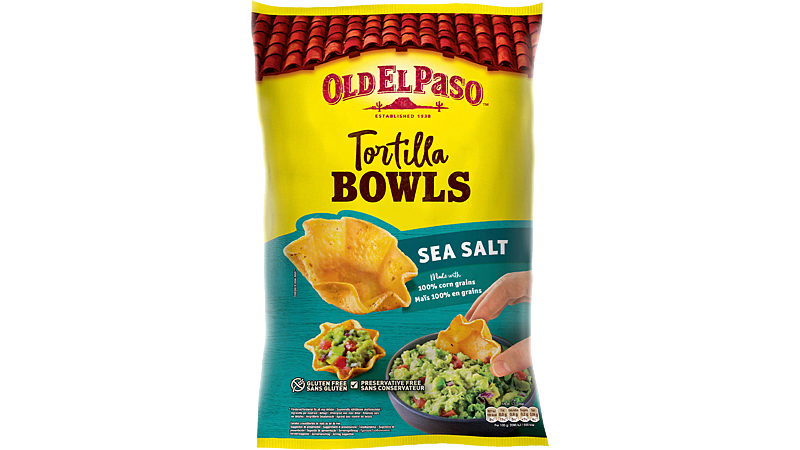 Tortilla Chips Bowl Sea Salt  