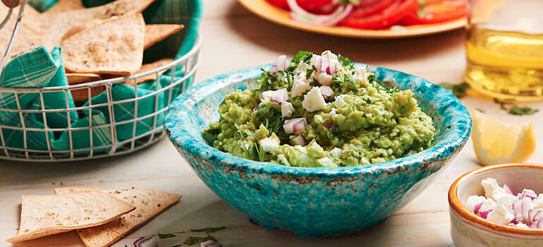Creamy Greek Guacamole Mobile