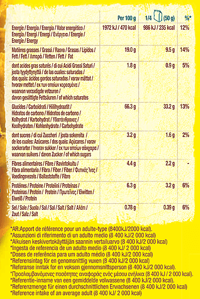 Chili Tortilla Chips Nutrition