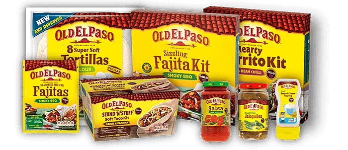 Old El Paso Product Range