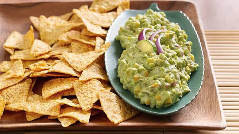 Spicy Corn Guacamole Recipe - Mexican Side Dishes - Old El Paso