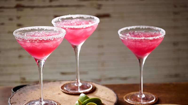 Cranberry Lime Margaritas