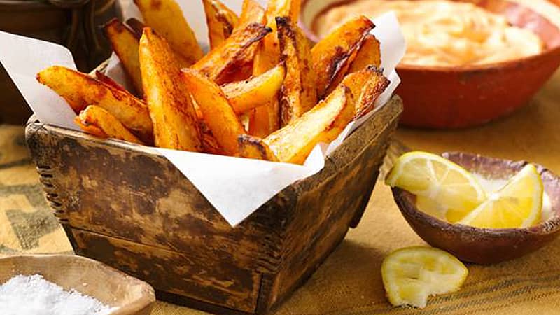 Taco Fries - Mexican Side Dishes Recipes - Old El Paso