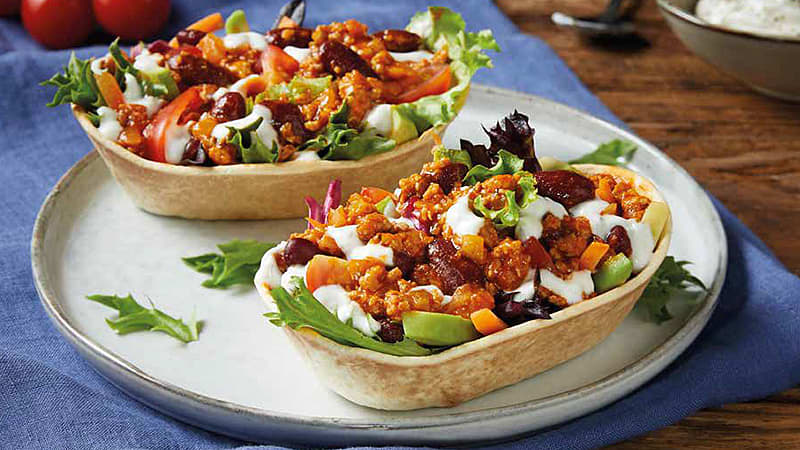 Turkey and Bean Tacos - Mexican Recipes - Old El Paso