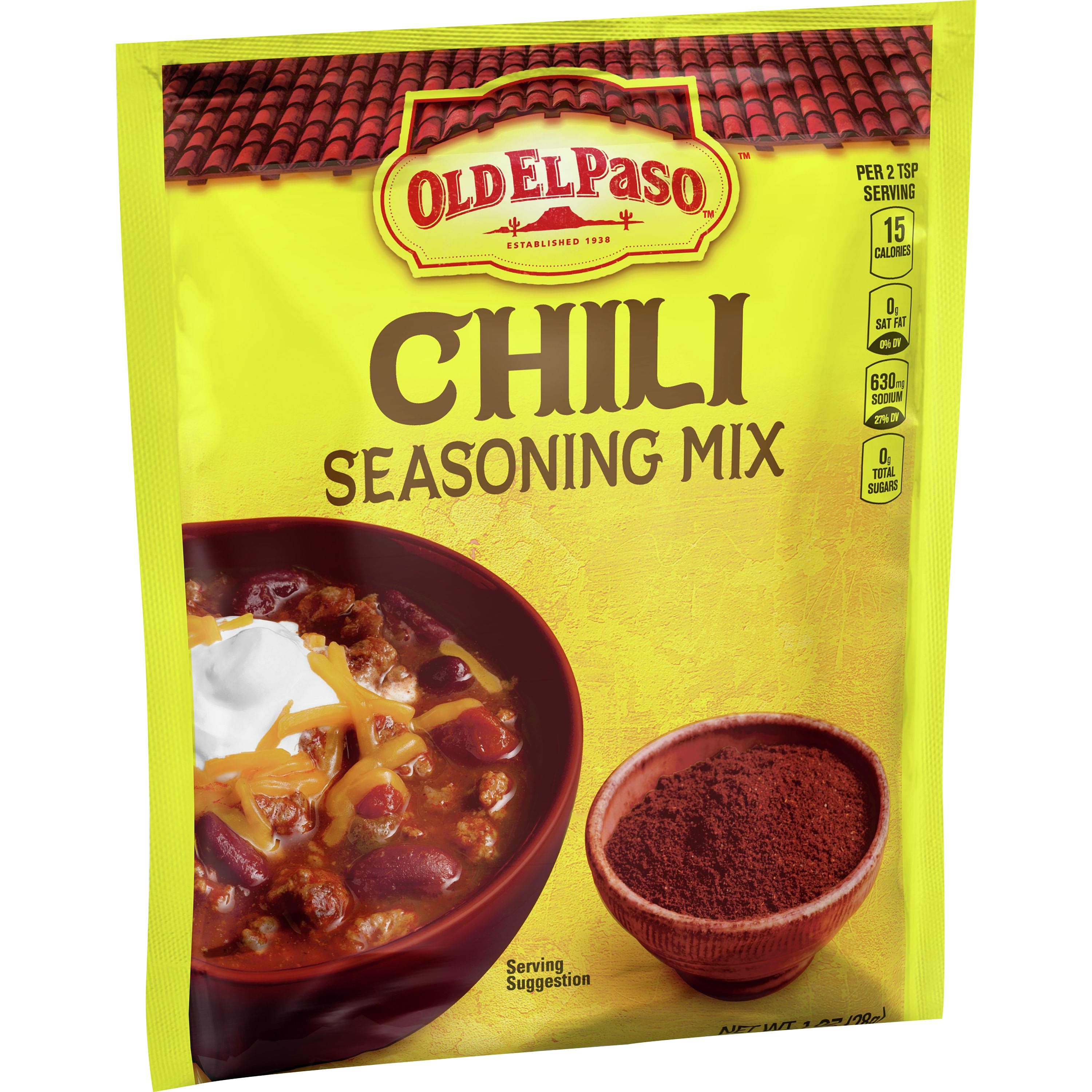 uheldigvis side Justerbar Chili Seasoning Mix - Authentic Mexican Dishes - Old El Paso
