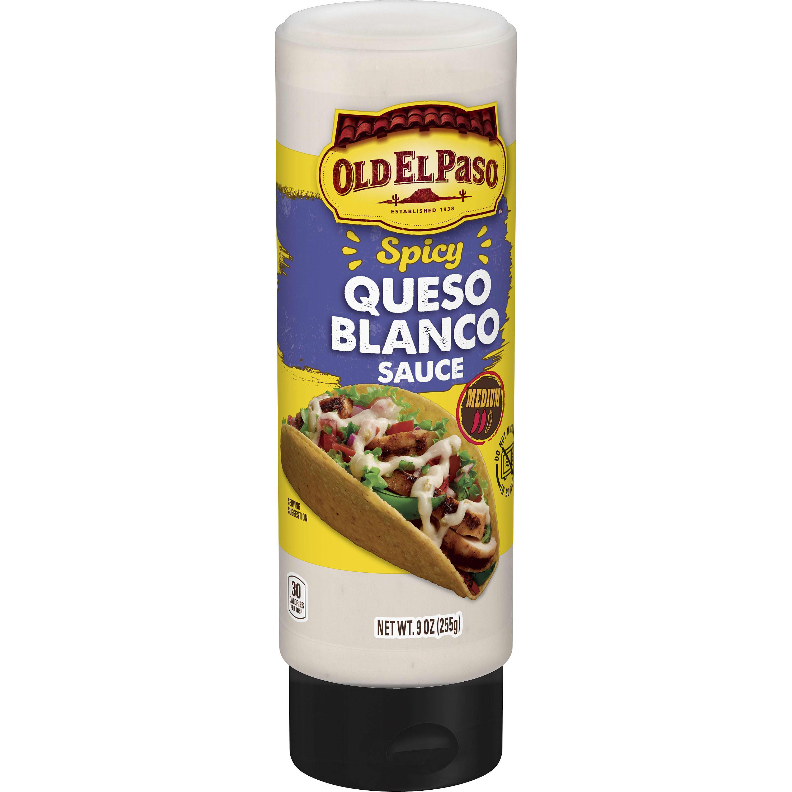 Old El Paso Taco Sauce, Mild, Squeeze Bottle, 9 oz.