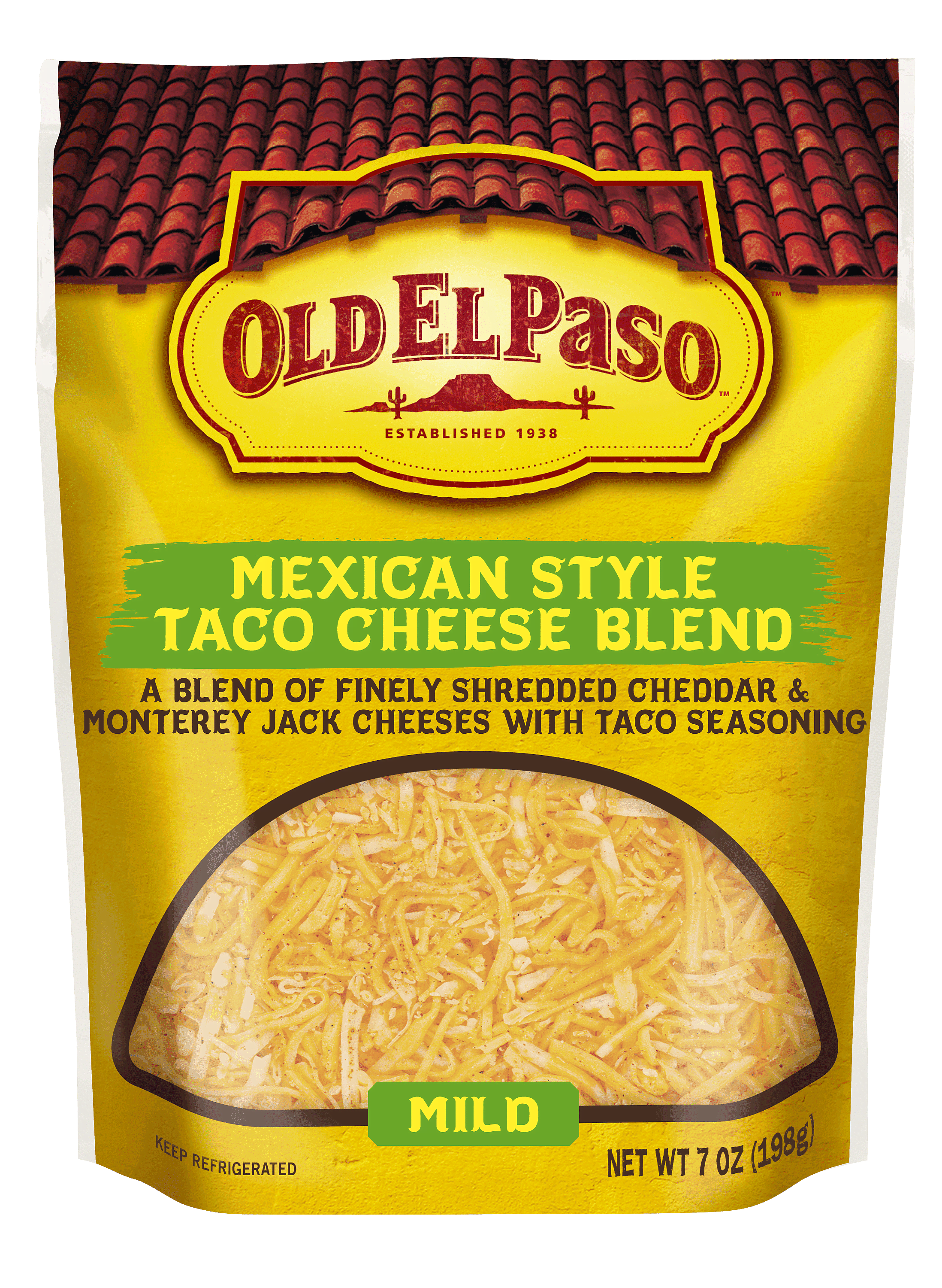 Shredded Mexican Style Taco Cheese Blend - Old Paso