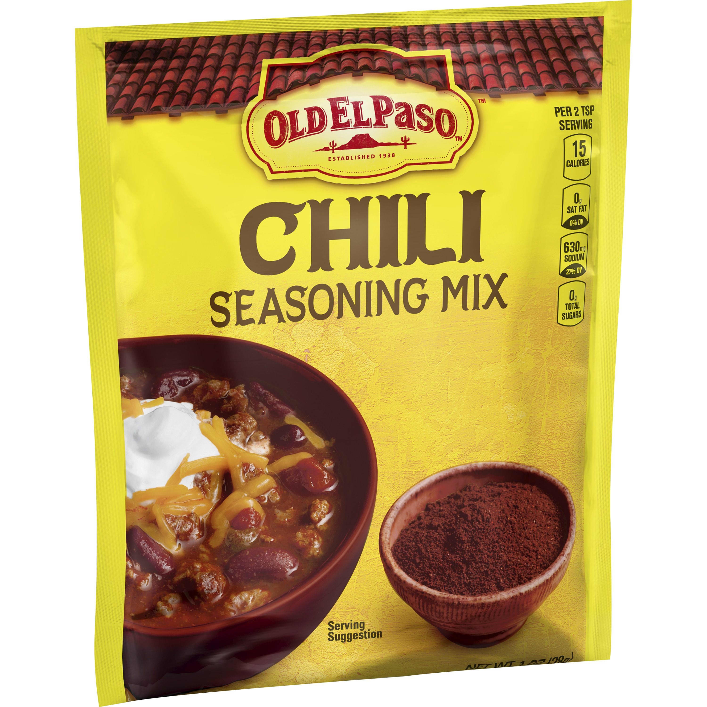 Old El Paso Chili Seasoning Mix, 1 oz
