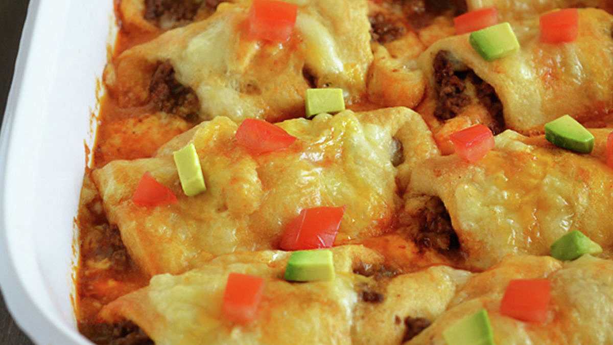 Beef Enchilada Crescents - Mexican Recipes - Old El Paso