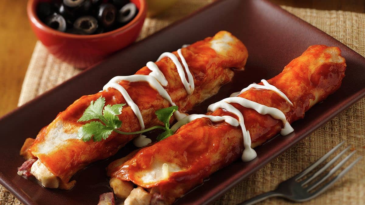 Easy Chicken Enchiladas-image