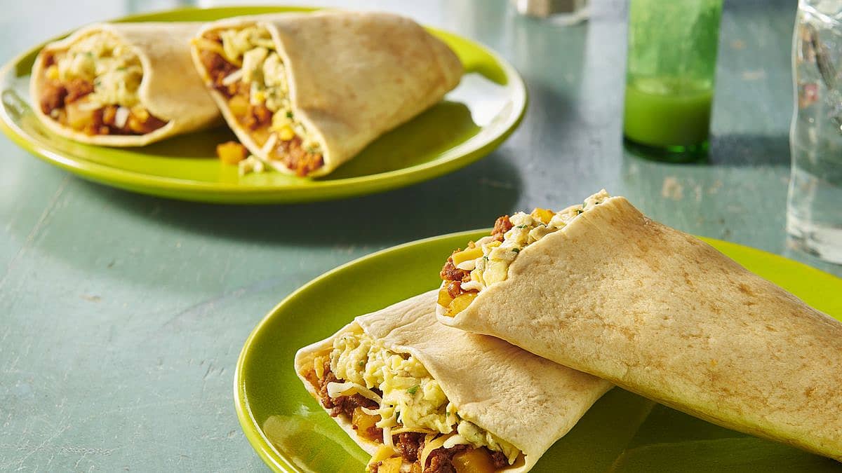 Chorizo, Potato and Egg Tortilla Pockets - Old El Paso