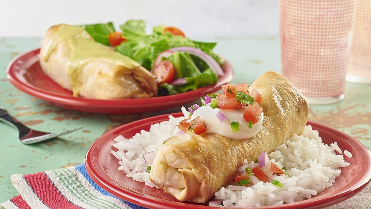 Chicken Chimichangas - Life In The Lofthouse