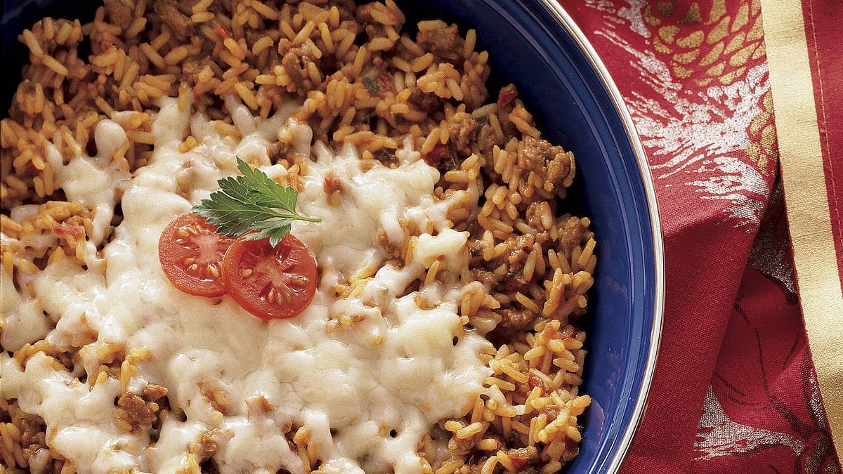 Spanish Rice Skillet Meal - Mexican Recipes - Old El Paso